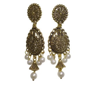 ROYALIFY Earring Jewellery Jhumka Golden Color